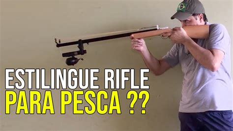 Estilingue Rifle M Acess Rio Para Pesca Youtube