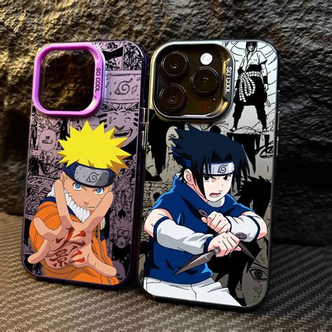 Narutos Sasuke Anime Uchiha Capa De Telefone De Luxo Para Samsung S