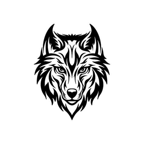 Vector De Dise O De Logotipo De Cabeza De Lobo Vector Premium