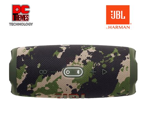JBL Charge 5 Bluetooth Speaker (Squad)