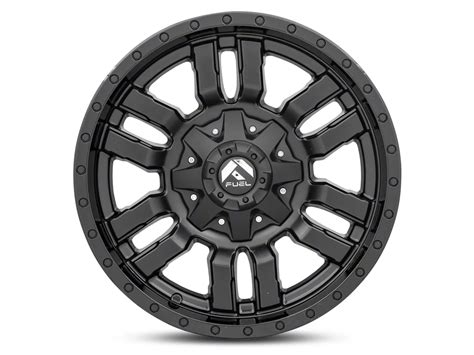 Fuel Wheels F 150 Sledge Gloss And Matte Black 6 Lug Wheel 18x9 1mm Offset D59618909850 15 20