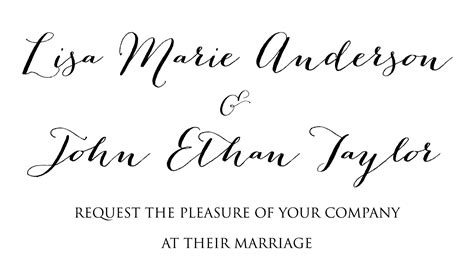 Best Wedding Invitation Fonts – Find Your Best Match