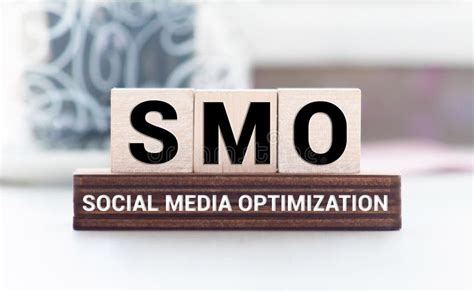 Cubes Dice Or Blocks With Acronym Smo Social Media Optimization And