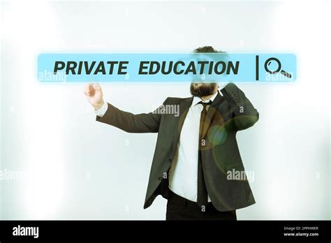 Inspiration Showing Sign Private Education Concept Meaning Belonging