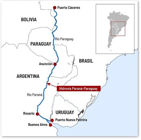 Hidrovía del Paraná la nueva grieta argentina