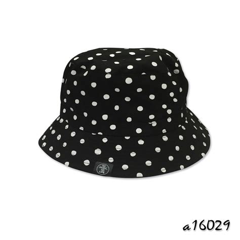 Spot Printed Bucket Hat A16029 Avisq