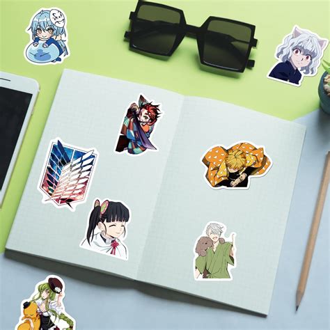 Buy 200 Pcs Mixed Anime Stickers Pack Waterproof Vinyl Classic Cute