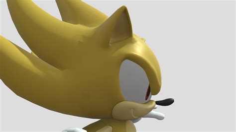 Super Sonic Download Free 3d Model By 💪kagaru 😡nakama😎revegeance🗡️ Nakama Sama A7c3f9f