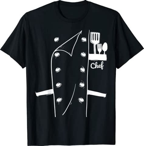 Chef Uniform Funny Cook T Shirt Uk Fashion