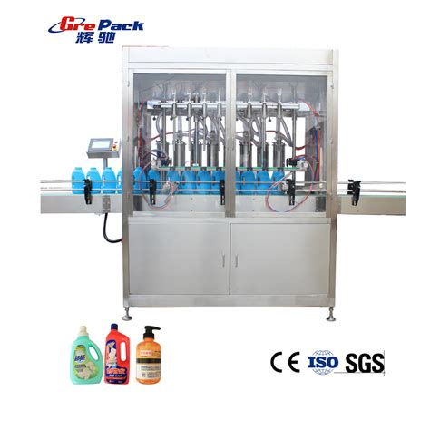 Automatic Piston Daily Chemical Liquid Bottle Filling Machine Piston