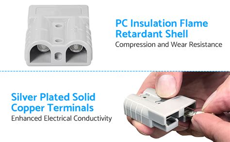 Esynic Battery Connector Professional Pcs Quick Connector Plug