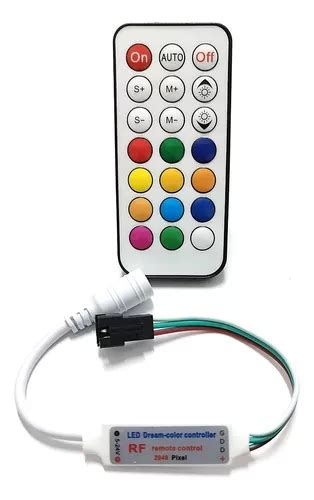 Controlador Rf Para Cinta Tira Led Rgb Ws B Ws Mercadolibre