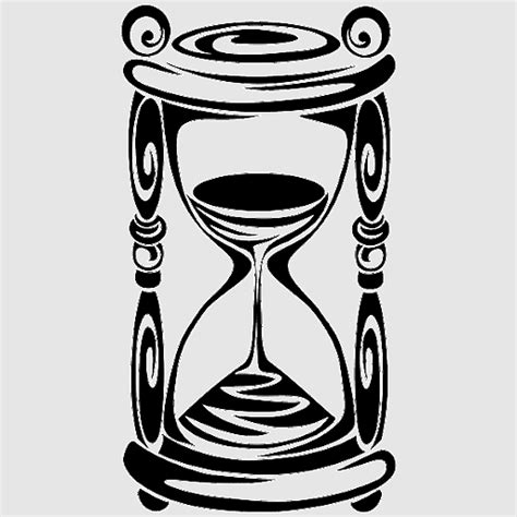 Tatuajes Rose Tattoo Hourglass Timer Sand Tattoo Serveware Clock Time Drinkware Anyrgb