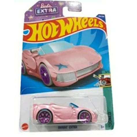 Jual Barbie Pink Hot Wheels Merah Jambu Ori Cewe Mainan Shopee Indonesia
