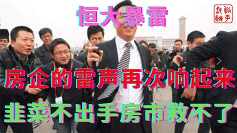 恒大暴雷之房企的雷声再次响起来 韭菜不出手房市救不了 躺平叔聊房地产 Youtube