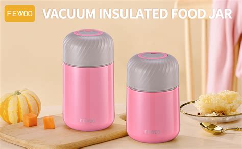 Soup Flask Ml Vacuum Insulated Food Jar For Hot Cold Food Leak Proof Soup Containers For
