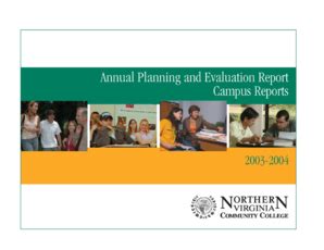 Fillable Online Nvcc Campus Reports Northern Virginia Community