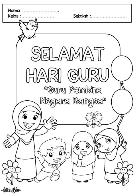 Mari Mewarna Kad Selamat Hari Ibu