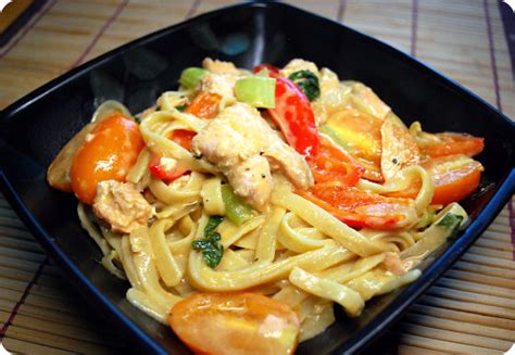 Thai Coconut Salmon Noodles | Seasoned Cooking