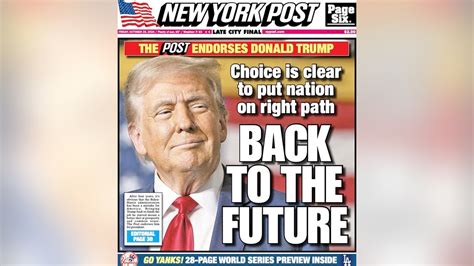 The Post Endorses Donald Trump For President — The Clear Choice For A