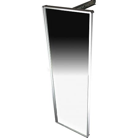 Amazon Aluminium Frame Closet Mirror With Built In Sliding Full