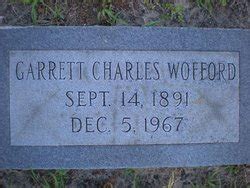 Garrett Charles Wofford 1891 1967 Mémorial Find a Grave