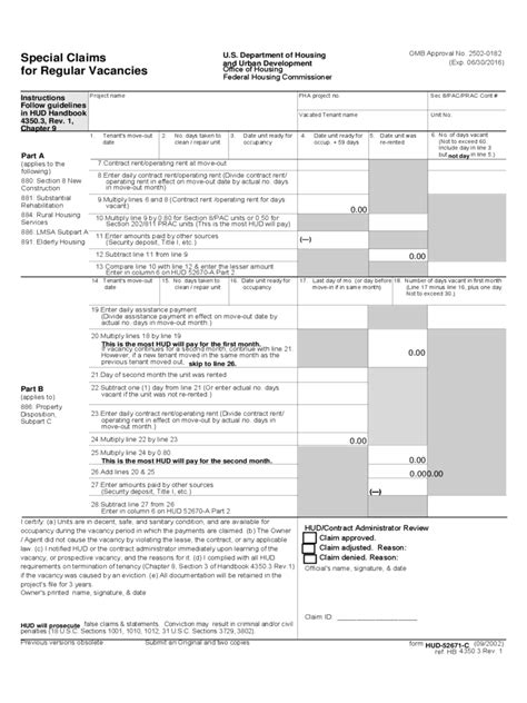 Hud Forms Fillable Printable Pdf Forms Handypdf