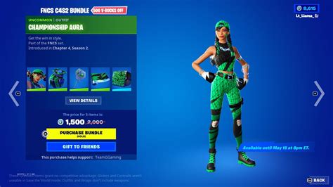 Fortnite Item Shop New Fncs Aura Bundle Youtube