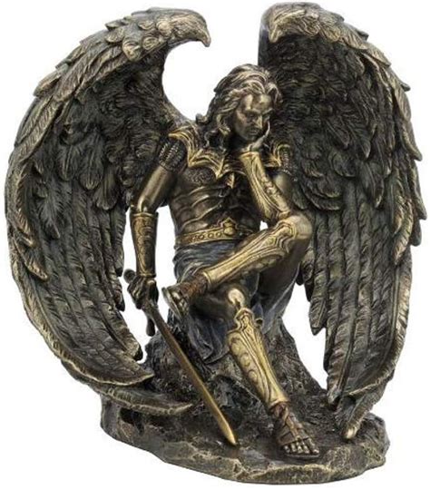 Veronese Design Figurine Lucifer L Ange Tomb Bronze Coul Froid