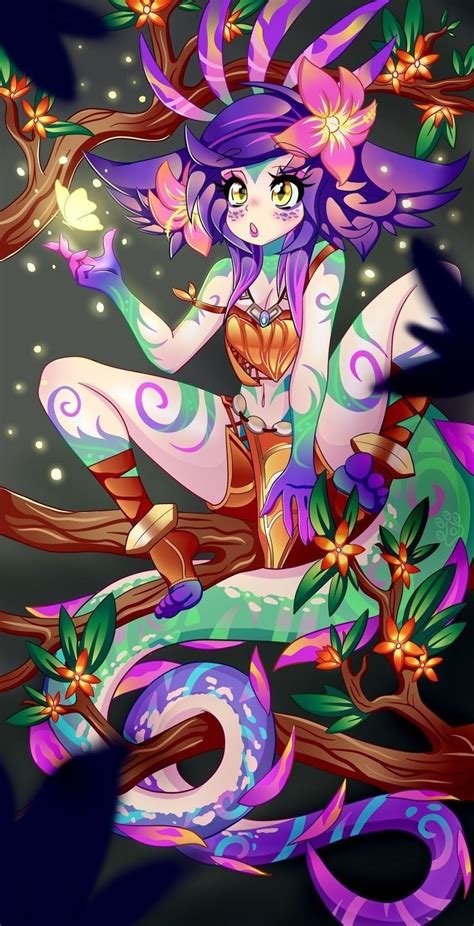 Pin De Tien Dac Nguyen En Neeko Campeones League Of Legends Dibujos Tumblr A Color