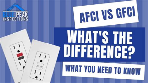 Afci Vs Gfci Whats The Difference And Why Are They Important Blue