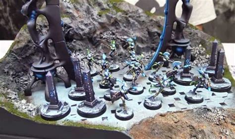 Works Of Art Harlequins 40k Kill Team Diorama Showcase