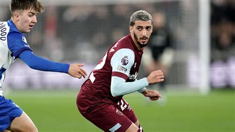 West Ham Benrahma Prend Lavion Pour Lyon