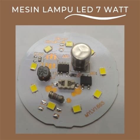 Jual Mesin Lampu LED 7 WATT AC Shopee Indonesia