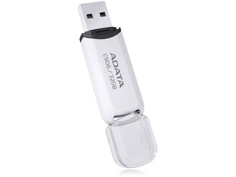 ADATA Classic Series C906 32GB bílý (AC906-32G-RWH) | TSBOHEMIA.CZ