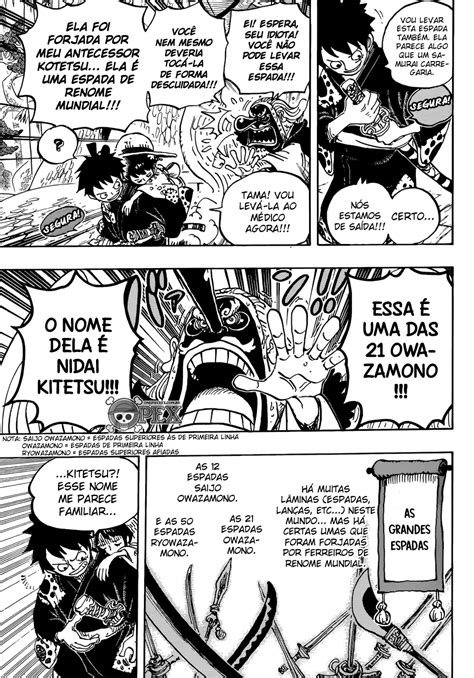 Último capítulo de One Piece apresentou mais uma das 21 espadas