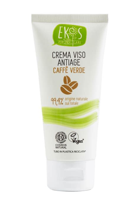 Crema Viso Antiage Caff Verde Ekos Skin Care Pierpaoli