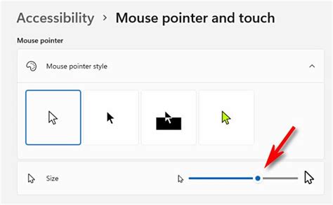 How To Change Mouse Pointer Size And Style In Windows 11