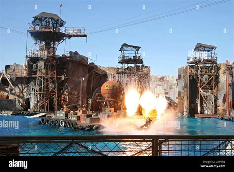 Waterworld Show At Universal Studios Hi Res Stock Photography And