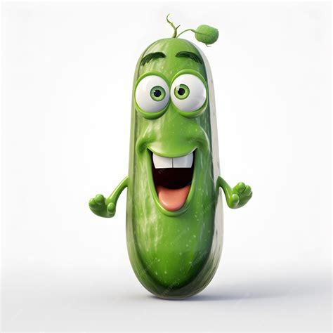 Premium Photo | Funny pickle