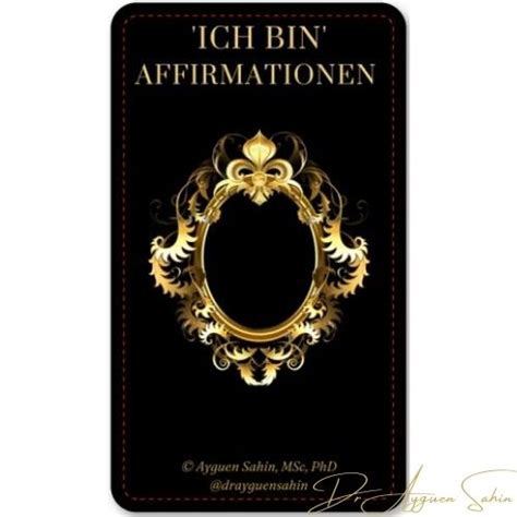 ICH BIN Affirmationen 78 Kartendeck