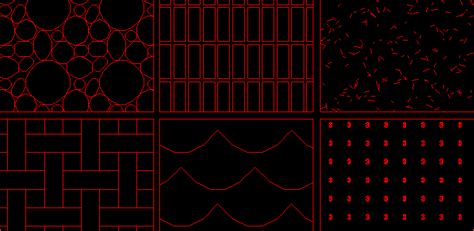 Modelli Di Tratteggio In Dwg Kb Libreria Cad