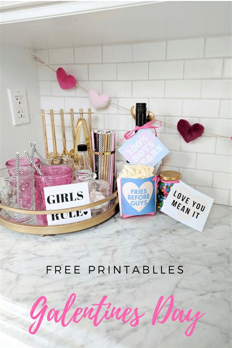 Galentines Day Printables Arinsolangeathome