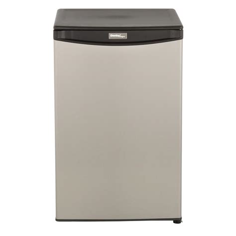 Danby Designer 44 Cu Ft Mini Refrigerator In Stainless Look Without