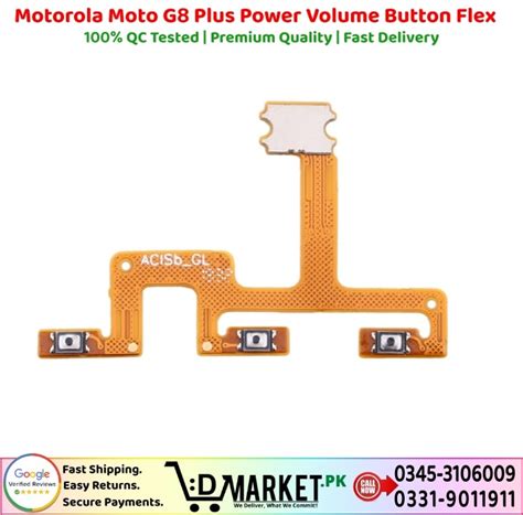 Motorola Moto G Plus Power Volume Button Flex Dmarket Pk