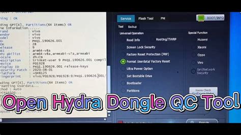 Vivo U3x Pd1928 Userlock Remove Whit Hydra Dongle😊😊😊 Youtube