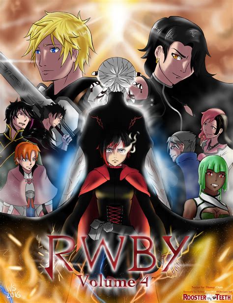 Rwby Volume 4 Poster By Tyberzann2814 On Deviantart