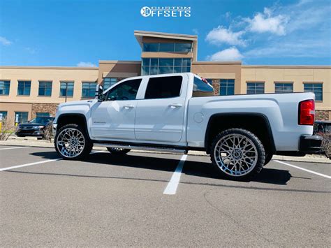 2014 GMC Sierra 1500 With 24x12 51 Vision Rocker And 33 12 5R24