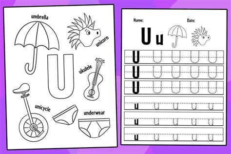 Free Alphabet Worksheets For Preschool ⋆ The Hollydog Blog