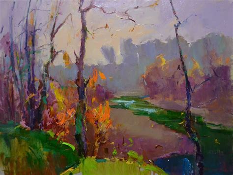 Waning Autumn Painting By Alexander Shandor Artmajeur